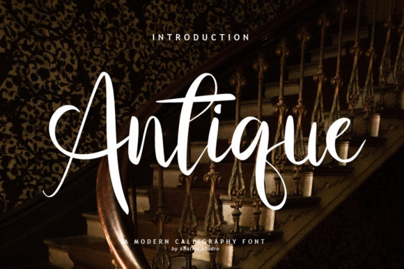 Antique Script: A Handwritten Font for Authentic Branding