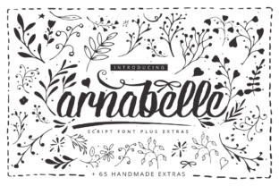 Arnabelle Script: A Hand-Drawn Font with Endless Creative Potential
