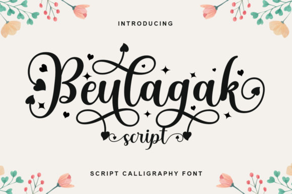 Beulagak Script: A Handwritten Font for Authentic Branding