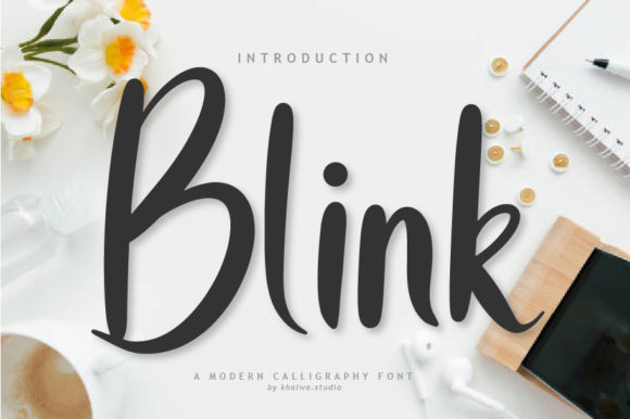 Blink Script: The Handwritten Font That Brings Designs to Life