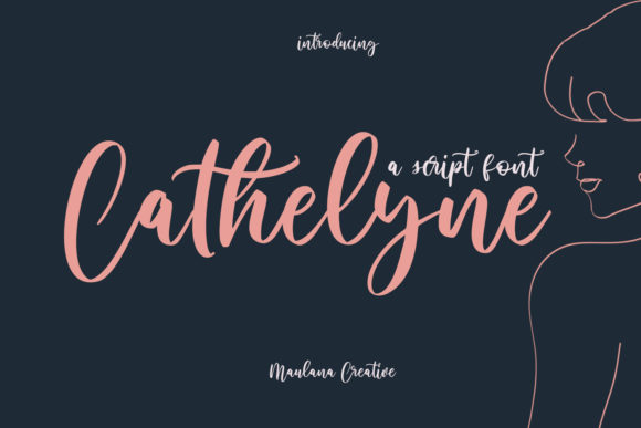 Cathelyne Script: The Energetic Typeface for Brands That Pop