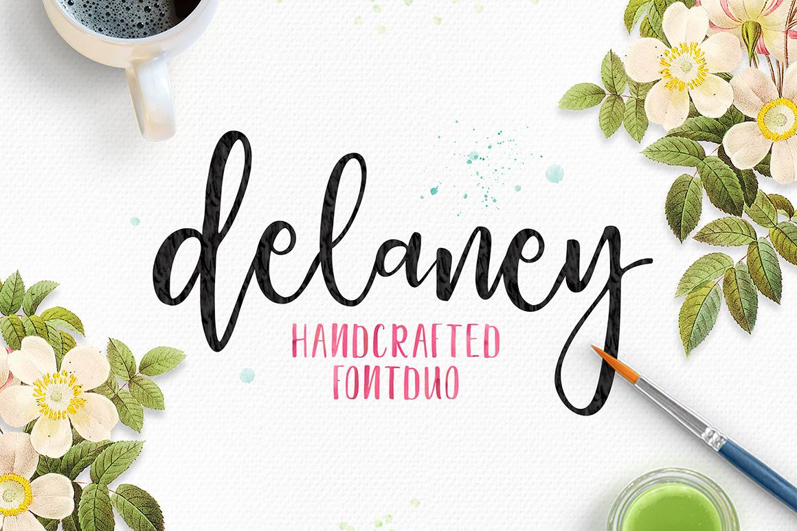 Delaney Script: A Hand-Brushed Font for Authentic Design