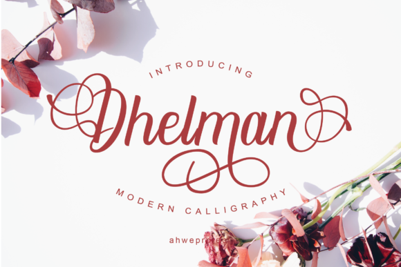 Dhelman Script: A Stunning Typeface for Modern Designers