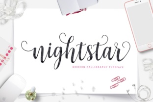 Discover Nightstar Script: Handmade Elegance for Modern Design
