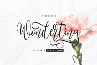 Discover the Charming Appeal of Wonderting Script