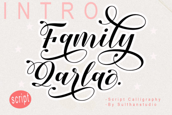 Discovering the Elegance of Family Qarla Script