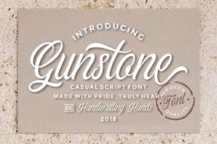 Gunstone Script: A Vintage Typeface for Timeless Branding