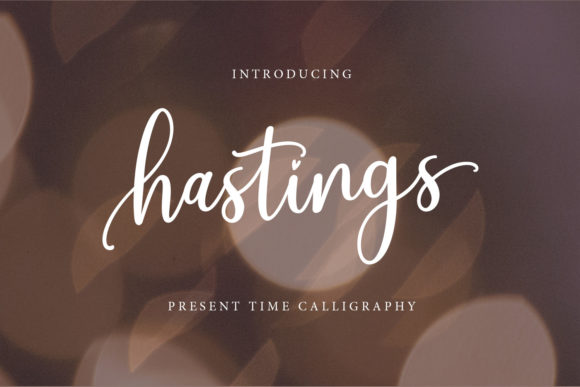 Hastings Script: Bridging Timeless Elegance with Modern Flair