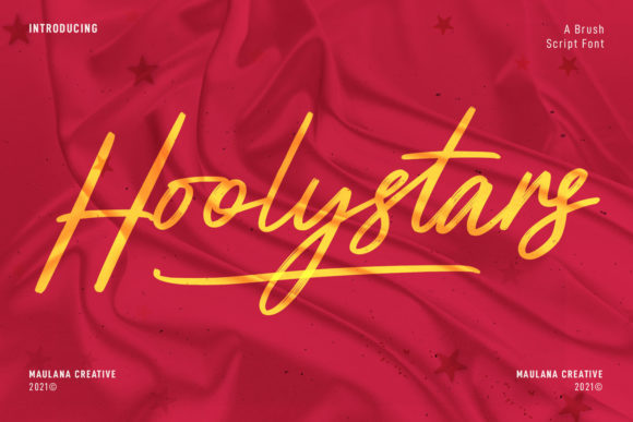 Hoolystars Script: A Brush Font with Personality for Your Projects