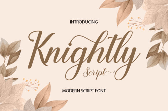 Knightly Script: A Font That Balances Elegance with Practicality