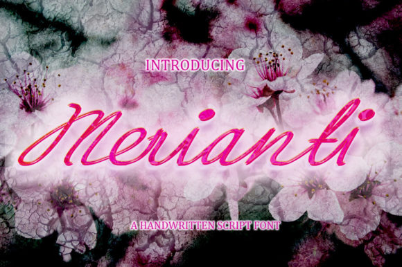 Merianti Script: A Luxury Spark for Modern Design