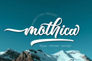 Mothica Script: The Art of Fluid Typography