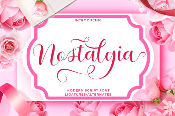 Nostalgia Script: A Bold Handwritten Font for Standout Design