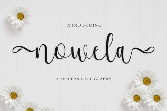 Nowela Script: Elevating Designs with Handwritten Elegance