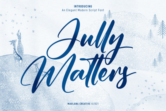 The Elegant Flow of Jully Matters Script for Modern Design