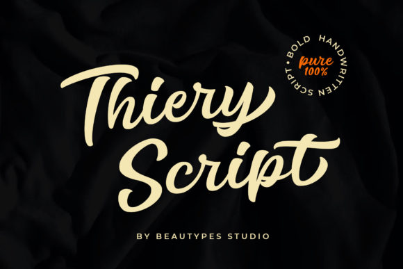 Thiery Script: The Stylish Typeface for Modern Brands