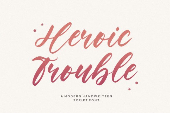 Why Heroic Trouble Script is a Designer's Secret Weapon